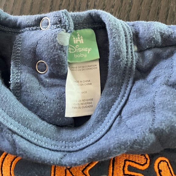 Disney Baby Boys Mickey Mouse Quilted Shirt & Pants Set - Picture 4 of 4